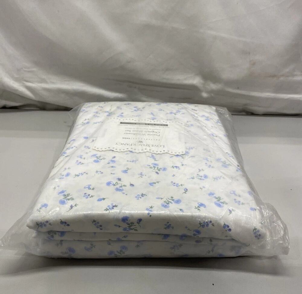 Pottery Barn x LoveShackFancy Prairie Wildflower Cotton Sheet Set Twin XL Sealed